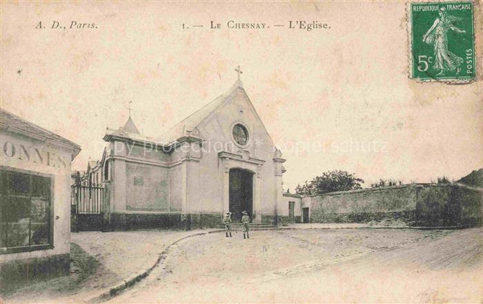 Le Chesnay Versailles 78 Yvelines Eglise Kirche