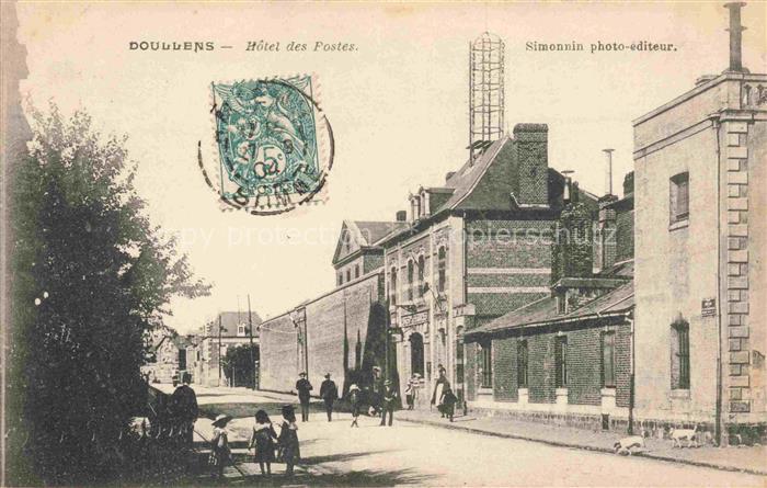 Doullens AMIENS 80 Somme Hôtel des Postes
