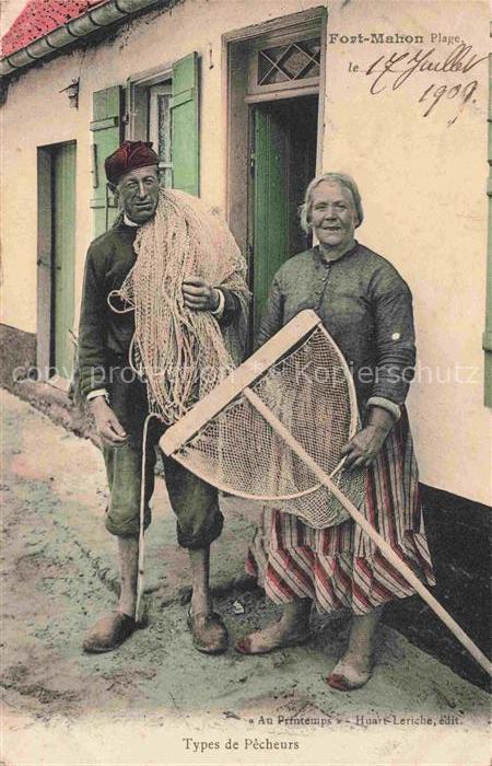 Fort-Mahon-Plage Abbeville 80 Somme Types de pêcheurs