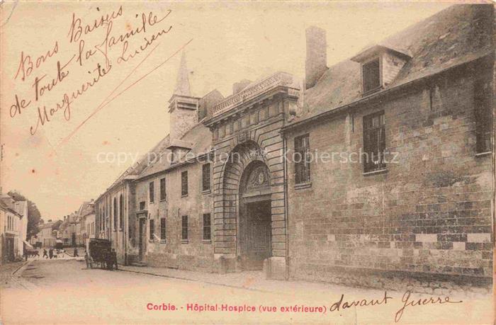 Corbie AMIENS 80 Somme Hôpital Hospice