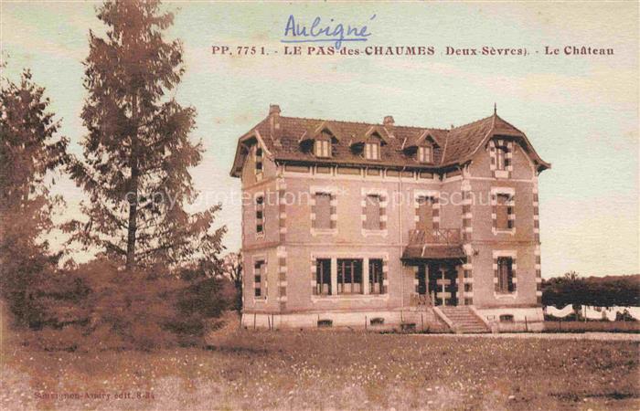 Le Pas-des-Chaumes Aubigne NIORT 79 Deux-Sevres Château Schloss