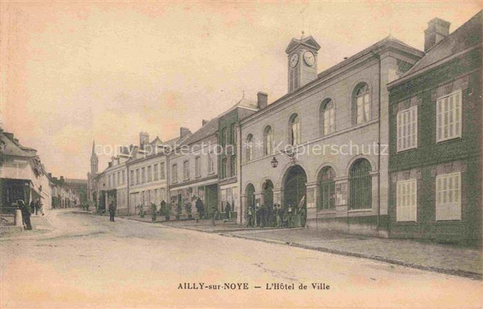 Ailly-sur-Noye Montdidier 80 Somme Hôtel de Ville