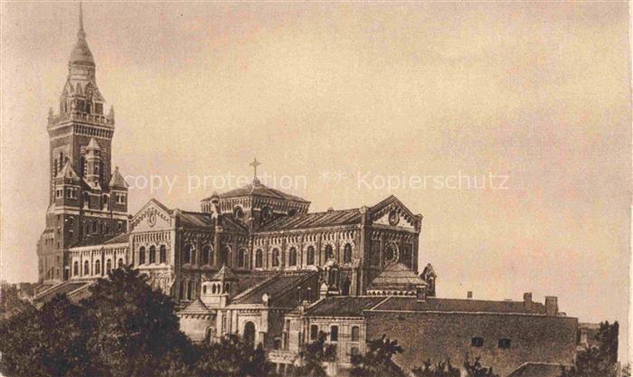 ALBERT  Peronne 80 Somme Basilika de Notre Dame de Brobières 1. Weltkrieg 1914-1