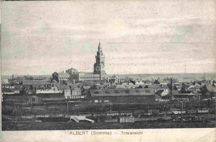 ALBERT  Peronne 80 Somme Totalansicht