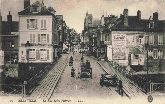 ABBEVILLE 80 Somme Rue Saint-Vulfran