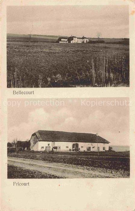 Bellecourt Fricourt Peronne 80 Somme Bauernhoefe