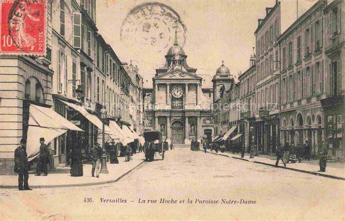 VERSAILLES 78 Rue Hoche et la Paroisse Notre-Dame