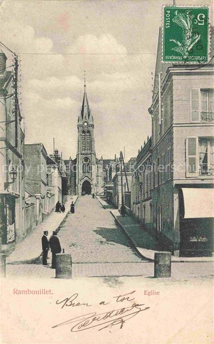 RAMBOUILLET 78 Yvelines Rue de l'Eglise