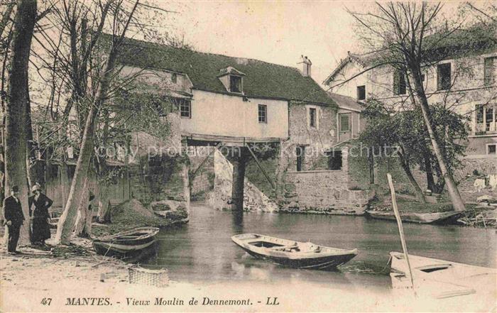 Dennemont 78 Yvelines Vieux moulin