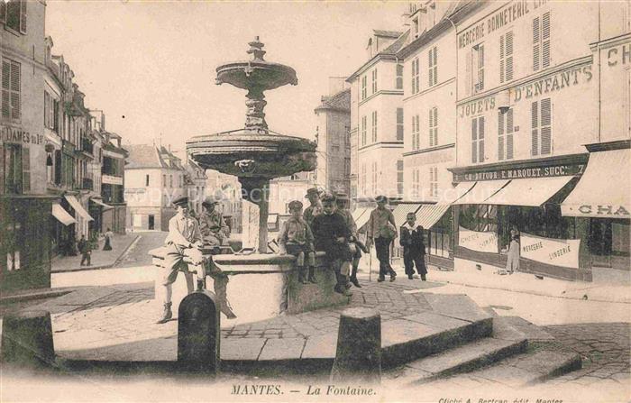 MANTES-LA-JOLIE Mantes-sur-Seine 78 Yvelines La fontaine