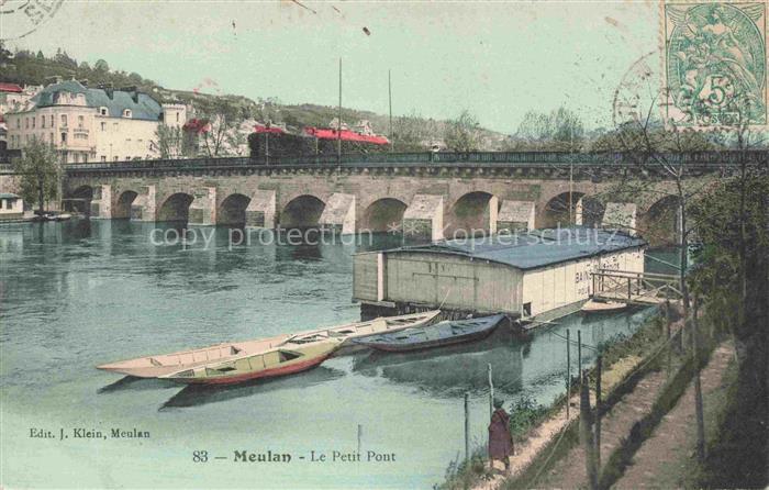 Meulan-les-Mureaux Mantes-la-Jolie 78 Yvelines Le petit pont