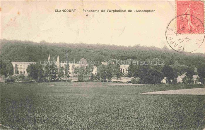 Elancourt Rambouillet 78 Yvelines Panorama de l'Orphelinat de l'Assomption