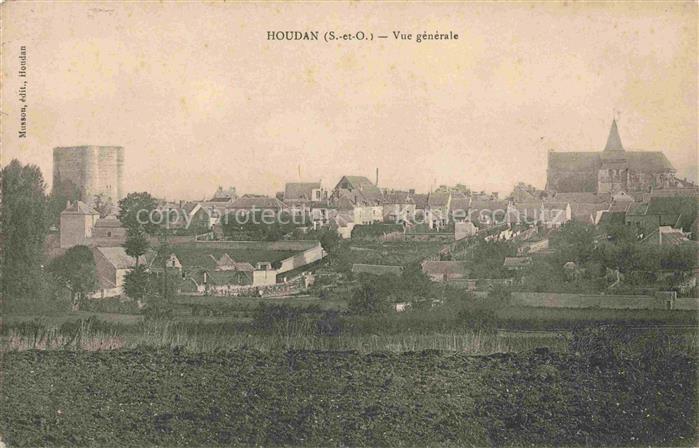 Houdan Mantes-la-Jolie 78 Yvelins Vue générale