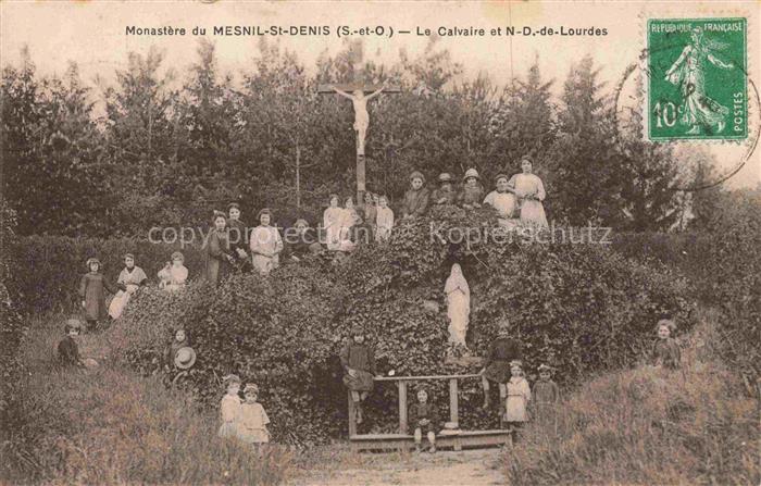 Mesnil-Saint-Denis Le Rambouillet 78 Yvelines Monastère le Calvaire et Notre-Dam