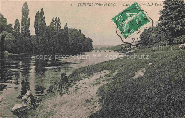 Juziers Mantes-la-Jolie 78 Yvelines Lavandeuses