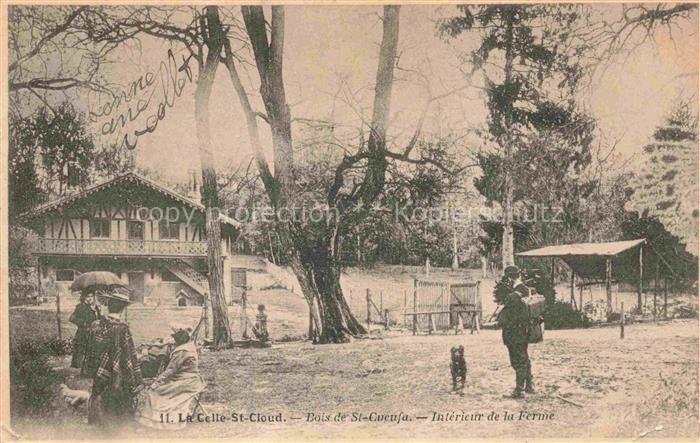 La Celle-St-Cloud Saint-Germain-en-Laye 78 Yvelines Bois de Saint Cucufa Intérie