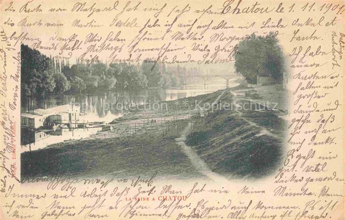 Chatou Saint-Germain-en-Laye 78 Yvelines Aux bords de la Seine