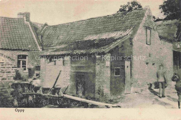 Oppy ARRAS 62 Pas-de-Calais Dorfpartie Ruines Grande Guerre Truemmer 1. Weltkrie
