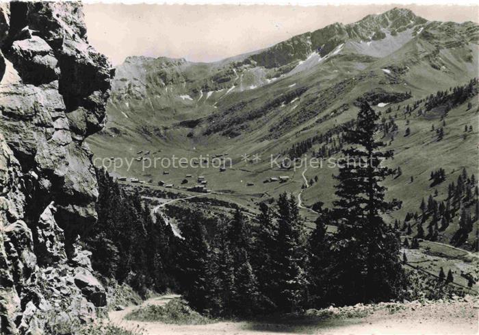 Malbun Triesenberg Liechtenstein Panorama Alpenkurort Fuerstentum Liechtenstein
