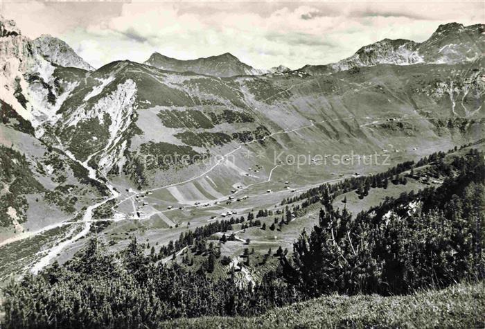 Malbuntal Triesenberg Liechtenstein Panorama