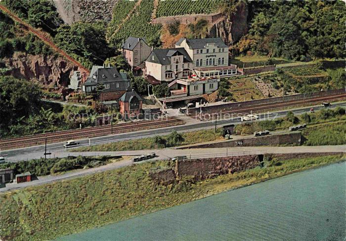 Bacharach Rheinland-Pfalz Hotel Weingut Engelsburg Eisenbahn