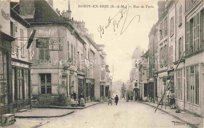 Rozoy-en-Brie Fontenay-Tresigny 77 Seine-et-Marne Rue de Paris