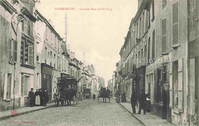 Dammartin-en-Goele MEAUX 77 Seine-et-Marne La Grande Rue