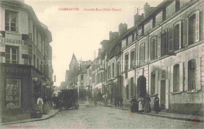 Dammartin-en-Goele MEAUX 77 Seine-et-Marne La Grande Rue