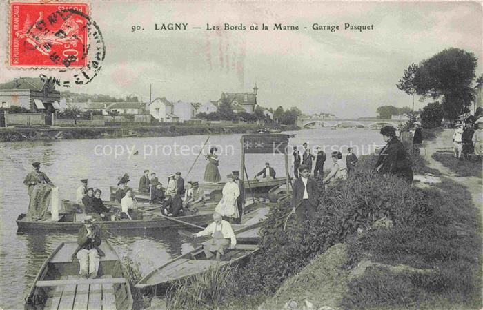 Lagny -sur-Marne TORCY 77 Seine-et-Marne Les Bords de la Marne Garage Pasquet