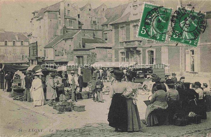 Lagny -sur-Marne TORCY 77 Seine-et-Marne Le Marché à la Volaille