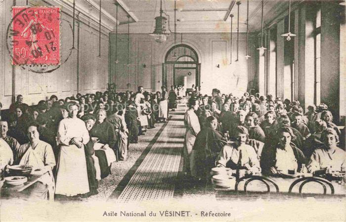 Vesinet Le 78 Yvelines Asile Nationale le Réfectoire
