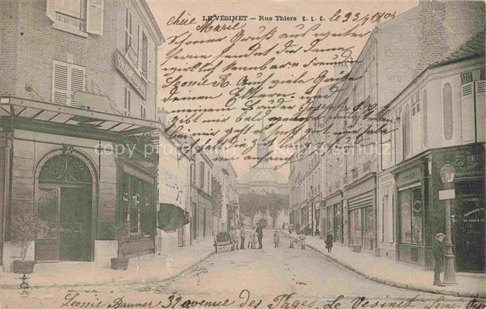 Le Vesinet Saint-Germain-en-Laye 78 Yvelines Rue Thiers