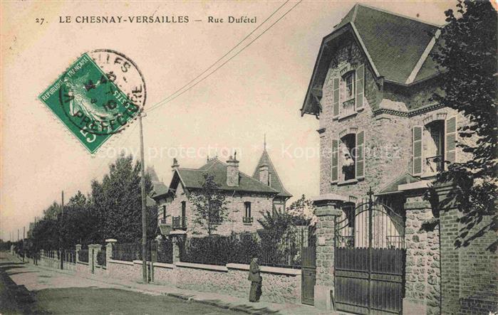 Le Chesnay Versailles 78 Yvelines Rue Dufétel