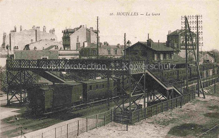 Houilles Saint-Germain-en-Laye 78 Yvelines La Gare Bahnhof