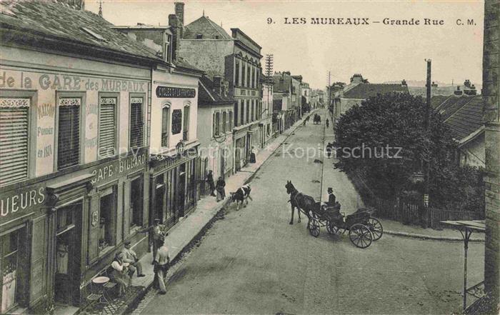 Les Mureaux Mantes-la-Jolie 78 Yvelines La Grande Rue