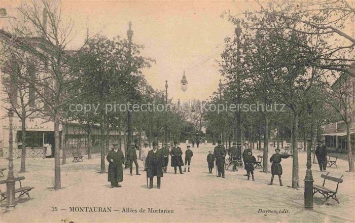 MONTAUBAN 82 Tarn-et-Garonne Allées de Mortarieu