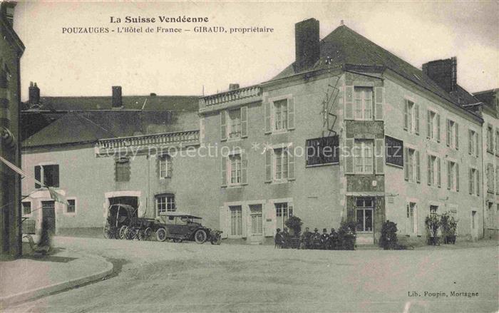 Pouzauges Fontenay-le-Comte 85 Vendee Hôtel de France