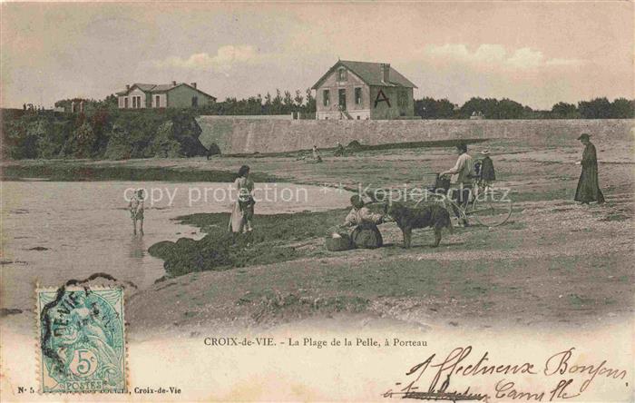 Croix-de-Vie Les Sables-d Olonne Vendee 85 Vendee La Plage de la Pelle