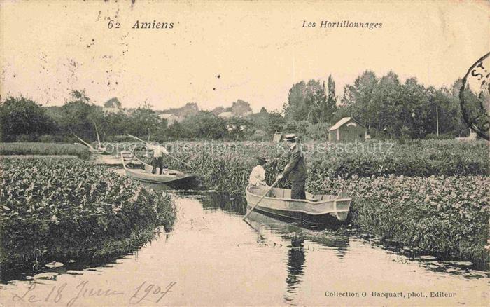 AMIENS 80 Somme Les Hortillonnages
