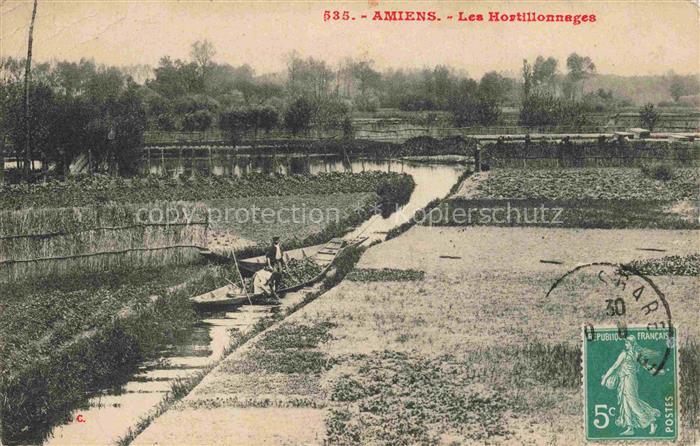 AMIENS 80 Somme Les Hortillonnages