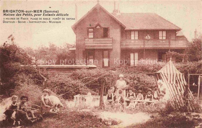 Brighton-sur-Mer Brighton-Plage Amiens 80 Somme Maison des Petits pour enfants d