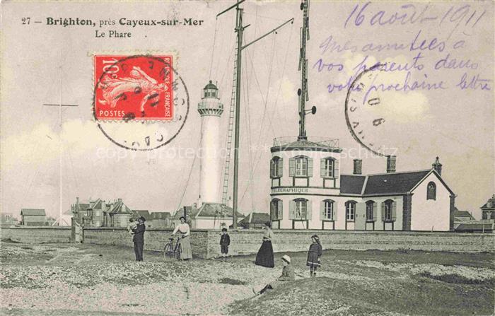 Brighton-sur-Mer Brighton-Plage Amiens 80 Somme Le phare