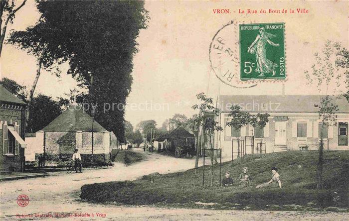Vron ABBEVILLE 80 SOmme Rue du Bout de la Ville