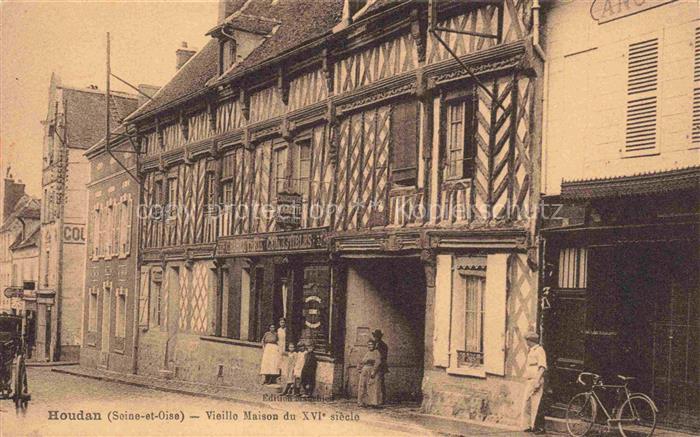 Houdan Mantes-la-Jolie 78 Yvelins Veille Maison du XVIe siècle