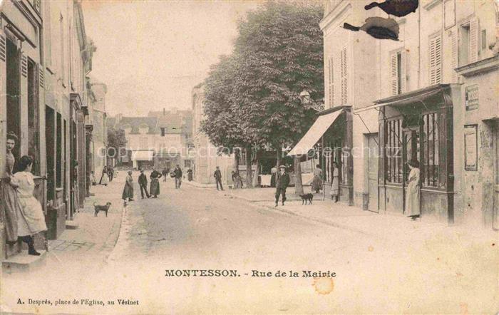 Montesson Saint-Germain-en-Laye 78 Yvelines Rue de la Mairie