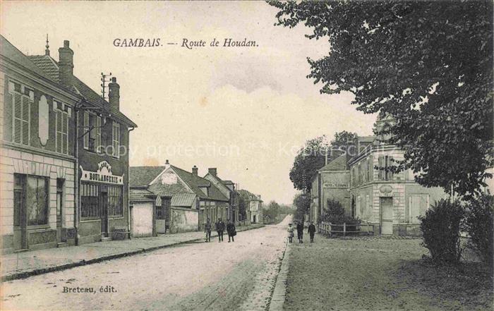 Gambais Mantes-la-Jolie 78 Yvelines Route de Houdan