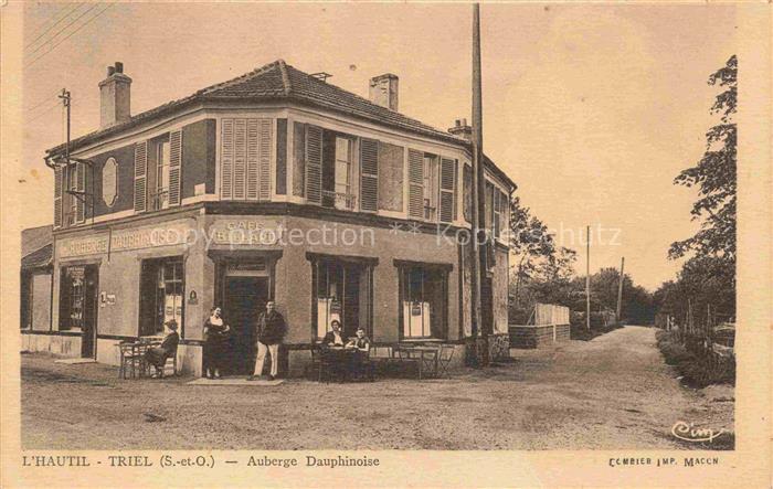 Triel-sur-Seine Saint-Germain-en-Laye 78 Yvelines Auberge Dauphinoise