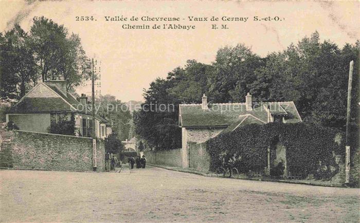 Vaux de Cernay Les Rambouillet 78 Yvelines Chemin de l'Abbaye