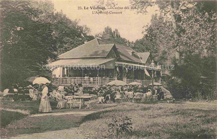 Le Vesinet Saint-Germain-en-Laye 78 Yvelines Casino des Ibis l'Apéritif-Concert