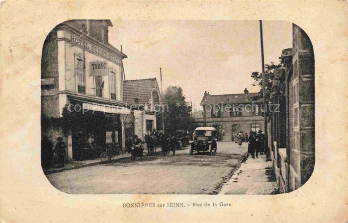Bonnieres-sur-Seine 78 Yvelines Rue de la Gare